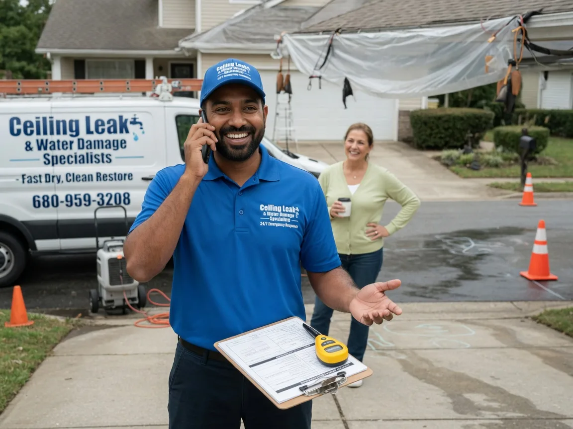 Ceiling Leak Cleanup Tygh Valley, OR FAQs